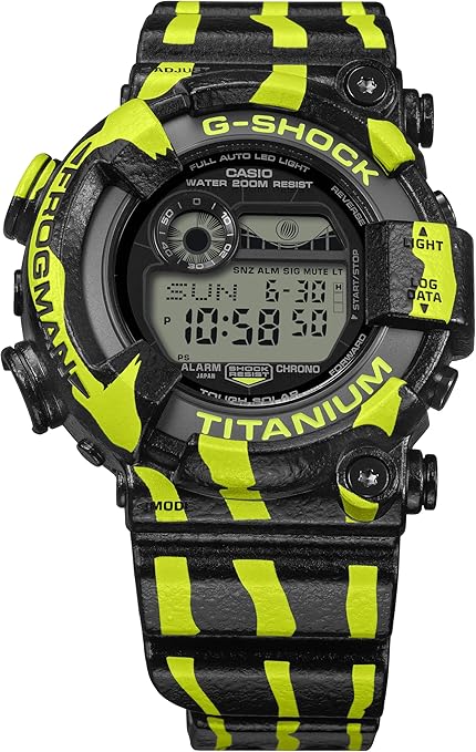 Casio Relógio G-Shock Master of G Sea Frogman de resina de titânio GW8200TPF-1